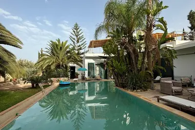 Image de Dar L’Harmattan villa avec grande piscine à 13 km de Essaouira parc de 4000m2