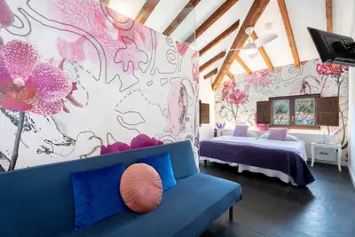 Image de Chambre 'Violeta' avec vue sur les montagnes, Wi-Fi et climatisation