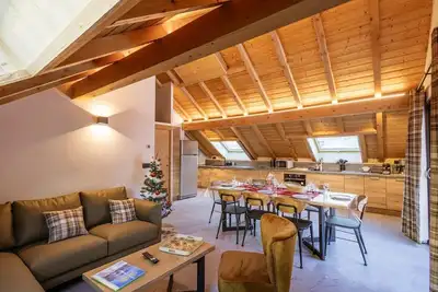 Image de Appartement \"Strato 8\" avec vue sur les montagnes, balcon et Wi-Fi