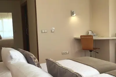 Image de Chambre 'Habitación 101 Camas Individuales' avec vue sur la mer, terrasse partagée et Wi-Fi