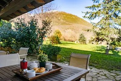 Image de Maison de campagne \"La Matuca\" avec vue sur les montagnes, terrasse partagée et Wi-Fi