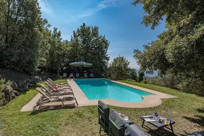 Image de Maison de vacances privée avec Wifi, piscine privée, Tv, terrasse, près de San Gimignano