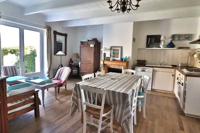 Image de Charmante Maison 8 pers. Ă 500m de la plage avec Jardin & Bbq
