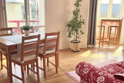 50m de la plage, Apt. dans la Villa Française