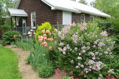 Image de Cozy lakeside cottage.