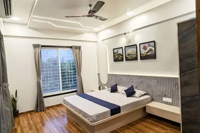 Image de Luxury 3-bedroom villa with Ac and WiFi in near lovely Lonavala