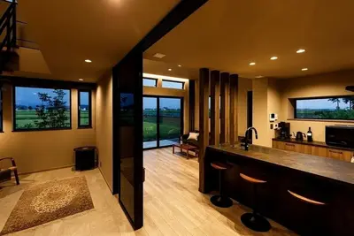 Image de Modern, spacious 3br private villa in Higashikawa with panoramic mountain views