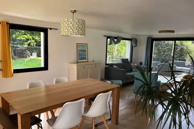 Image de Le Penty, maison de vacances dans le golfe du Morbihan idéal pour les familles.