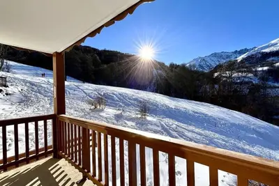 Image de 270m du centre station, 4ème étage, balcon, casier à ski, 35m², Valloire