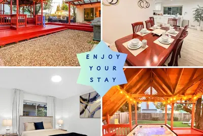 Image de Relax and Play! near Napa, Sf  4 Bedrooms Sleep10 + Hot tub, Fire pit & GameRoom
