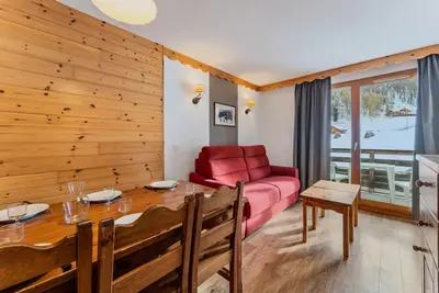 Image de Bel appartement avec vue dégagée aux Orres 1800