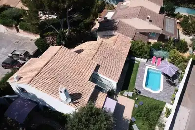 Image de Magnifique maison individuelle avec piscine privée et proche de la mer