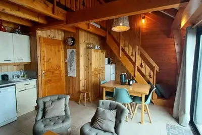 Image de Superbe T2 avec mezzanine pour 9 personnes sur la station du Réallon