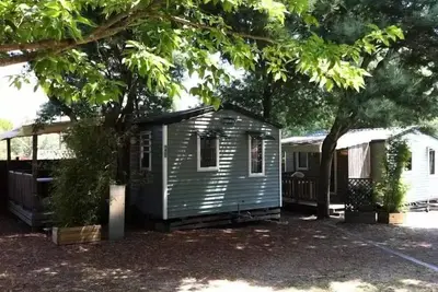 Image de Mobil-home l'Estagnol - terrasse couverte - 3 personnes