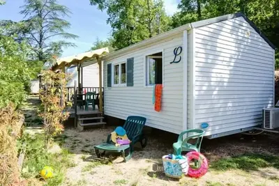 Image de Mobil-home le Brégançon - überdachte Terrasse 6 Personen