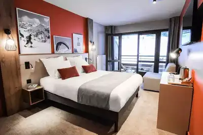 Image de 2 Premium Zimmer 4 Erwachsene und 1 Kinderzimmer Balkon
