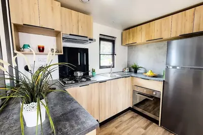 Image de Mobil home Serenity 3 Ps Premium mit Klimaanlage 8 Personen