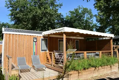 Image de Mobil-home Standard - 33m² - 3 chambres - terrasse couverte + Tv 6 personnes