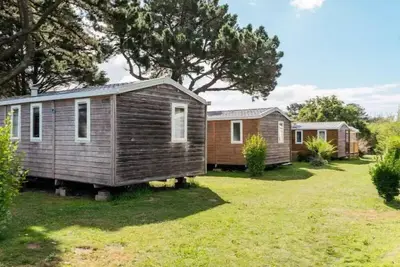 Image de Mobil-home Standard Bois 24m² - 2 chambres + Tv + Terrasse intégrée 7m² 4 personnes