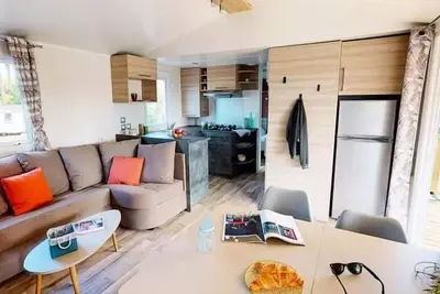 Image de Mobil home Bien-être 3 ch signature avec clim 8 personnes
