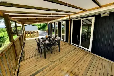 Image de Mobil home Prestige Spa - 2 chambres dont 1 suite parentale - draps, serviettes et barbecue 4 personnes