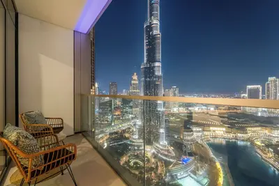 Image de Wake up to Burj Khalifa! Cosy 2 Bedroom Apartment, Pool, Gym, 5 minutes to Mall