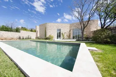 Villa Transparence dans le centre Gordes - with heathed swiming pool