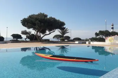 Image de Appartement avec superbe vue sur la mer et piscine communautaire et parking privé01