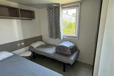 Image de Claouey-Location mobilhome Lodge Premium -6 p- Siblu Les Viviers Lège Cap Ferret