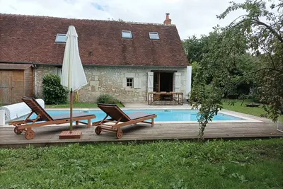 Image de Longère avec piscine privée proche zoo de Beauval
