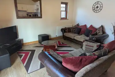 Image de Vue sur Jardin-Lodge-Salle de bain privée séparée-Pet Friendly