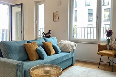 Image de Luxurious 2-room apartment, Wlan, washing machine