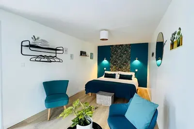 Image de Caps studio Beach Calais wifi parking privé 2 personnes