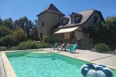 Image de Maison Ă la campagne avec piscine