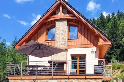 Image de Maison confortable Ă Zabnica avec sauna