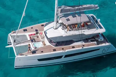 Image de Must Sell 1-3 wks All Inclusive crewed Bvi private yacht charter Fp 67 Catamaran