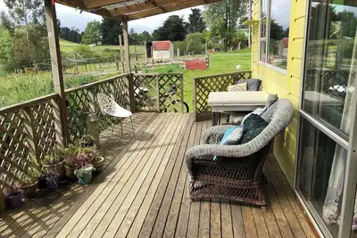 Image de Tranquility in Rangiwahia. Bush walks, tramp the Ruahines and Rangiwahia hut.