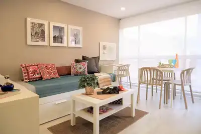 Image de Bright & stylish studio apartment near Unicentro