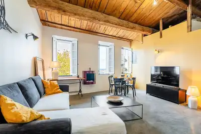 Image de Bocho. Loft climatisé avec vue mer et sur le port