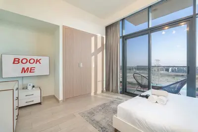Image de Modern Studio Apartment with Balcony in Mbr City, Dubai