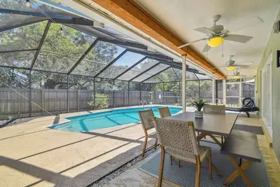 Image de Heated Pool. 3-bedroom house 6. 5 miles to honeymoon Island