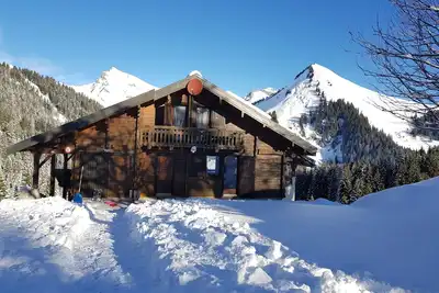 Image de Appartement dans chalet pour 10 personnes (classé 3*) - Vue superbe