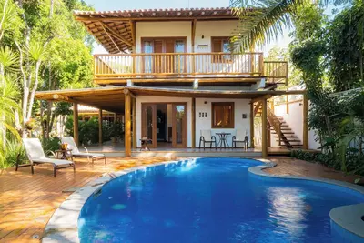 Image de Cozy Brisa studio in amazing Arraial d'Ajuda with Ac, WiFi, pool, near the beach