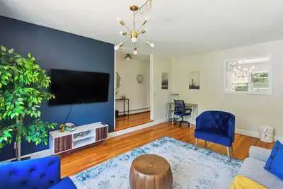 Image de Charming 4-bedroom house with Ac and WiFi in fabulous North Providence