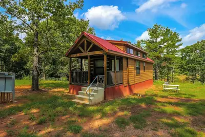 Image de Barnwell Mountain Cabins #1: Cabin/tiny home w/loft in Gilmer across from Bmra