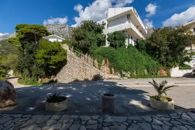 Image de Appartement de deux chambres avec le balcon et la vue sur le mer Igrane, Makarska (A-22690-b)