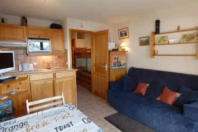 Image de Studio 4 pers, sur pistes, terrasse 15m², Chinaillon