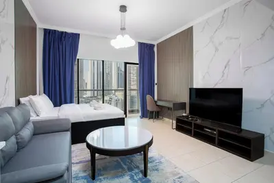 Image de A well maintained apartment with all amenities and close to the burj khalifa,