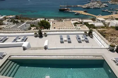 High-end Designed Villa Overlooking Ornos Bay