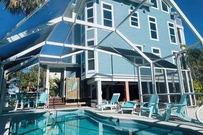 Image de Serenity now one minute to Beach screened in heated pool 2 carts, island club